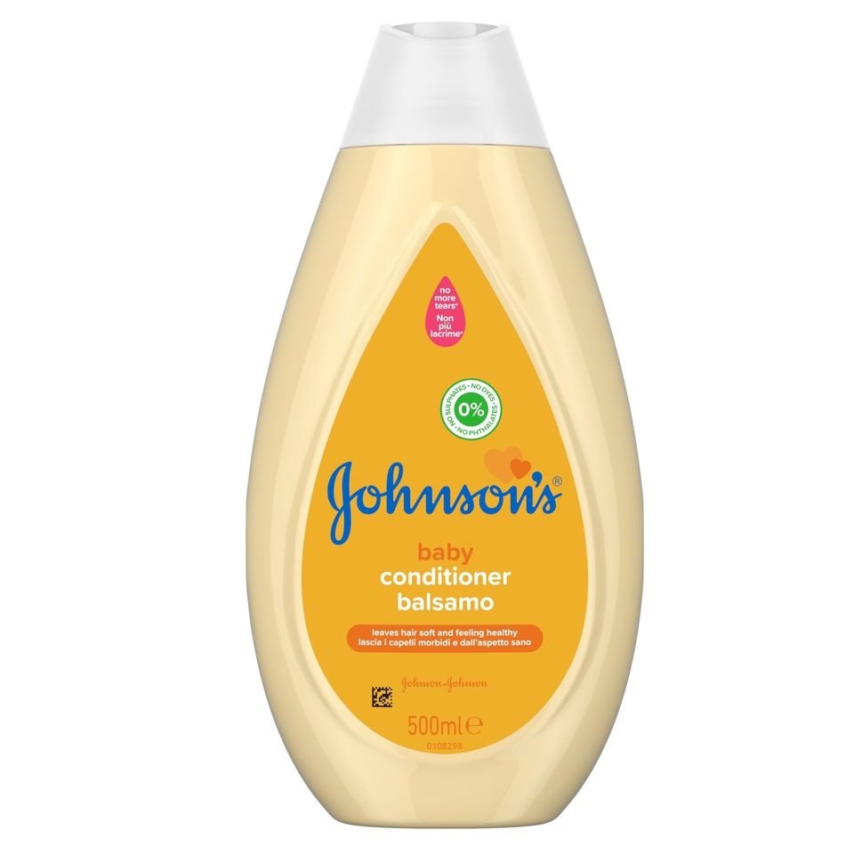 Johnson’s Baby Conditioner Balsamo Μαλακτική Κρέμα Μαλλιών που Ξεμπερδεύει τα Μαλλάκια του Παιδιού σας για Εύκολο Χτένισμα 500ml
