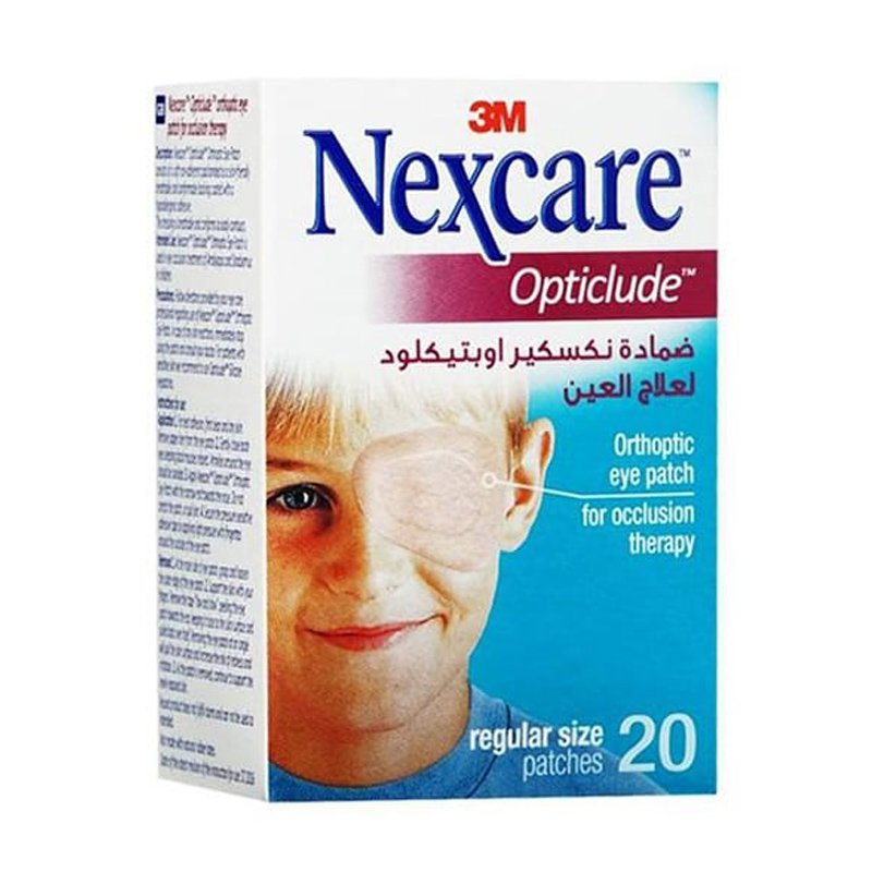 3M Opticlude Adults Eye Patch 5.7cm x 8.2cm Οφθαλμικός Ορθοπτικός Επίδεσμος Μεγάλου Μεγέθους για Ενήλικες 20τμχ