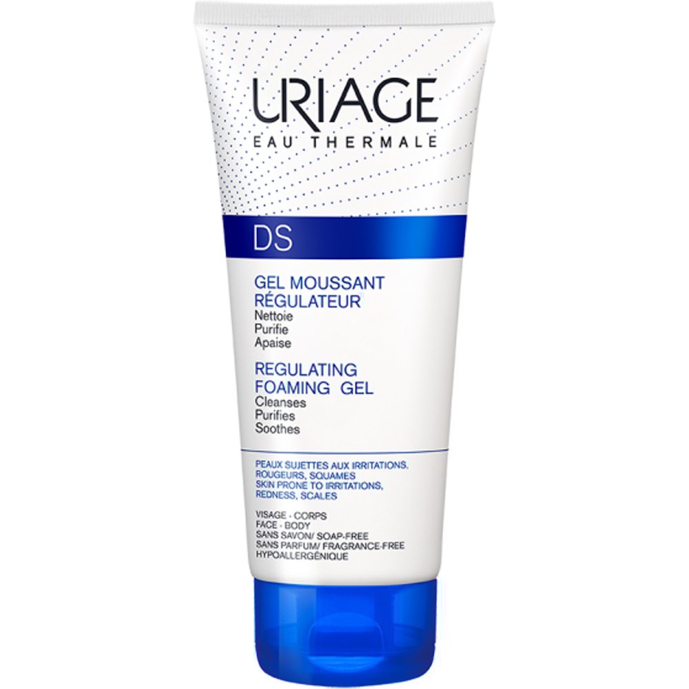 Uriage Regulating Foaming Gel Αφρώδες Ρυθμιστικό Τζελ Καθαρισμού Προσώπου & Σώματος για το Ευαίσθητο Δέρμα 150ml