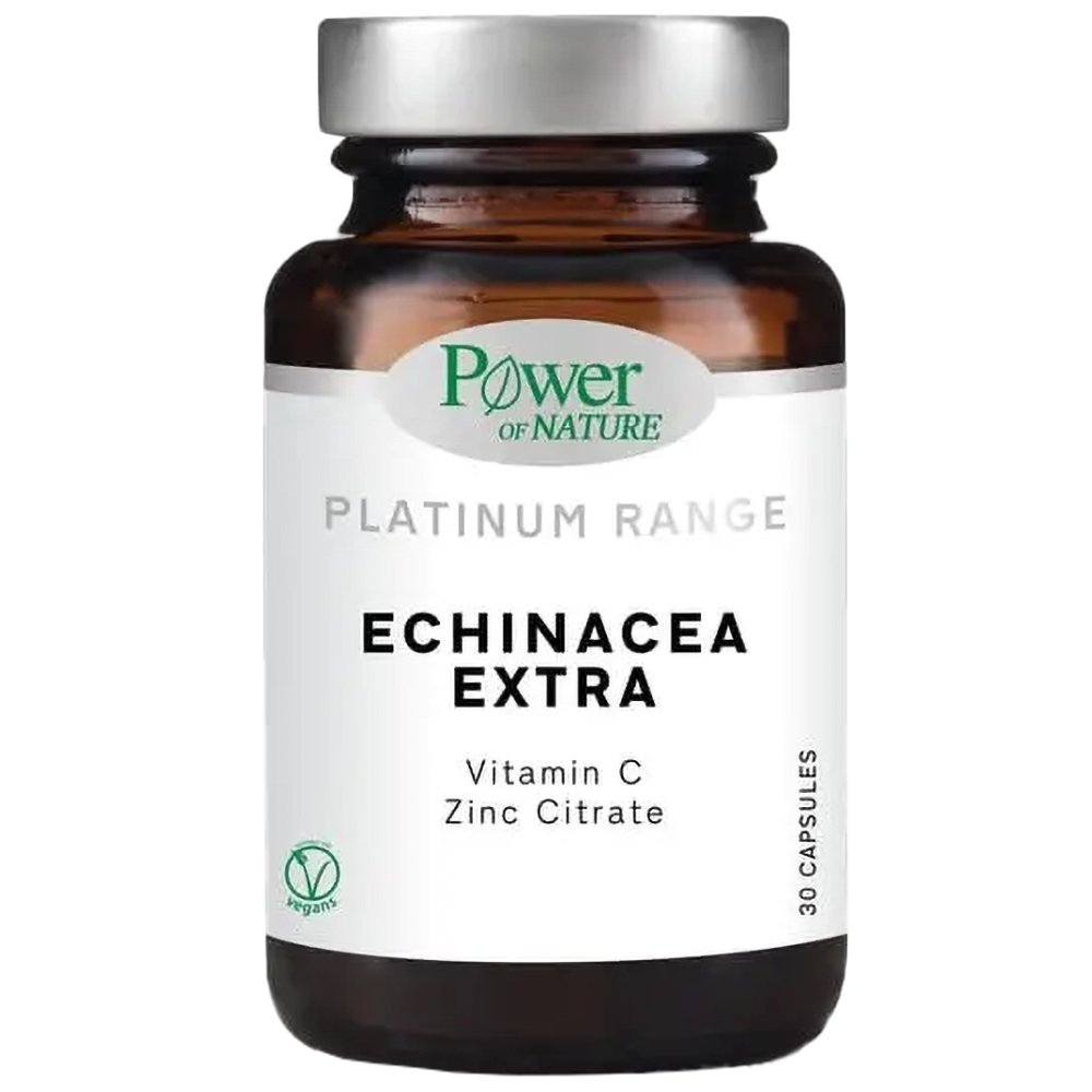 Power Health Power Health Platinum Range Echinacea Extra Συμπλήρωμα Διατροφής με Εχινάκεια για την Ενίσχυση του Ανοσοποιητικού Συστήματος 30caps