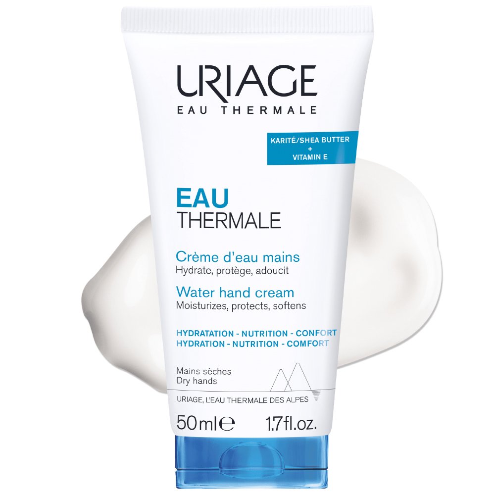Uriage Eau Thermale Water Hand Cream Ενυδατική & Προστατευτική Κρέμα Χεριών για Κανονικό προς Ξηρό Δέρμα 50ml