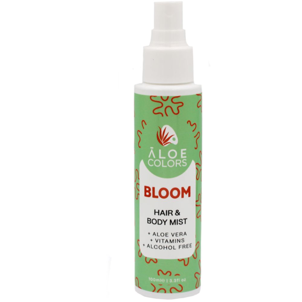 Aloe Colors Bloom Hair & Body Mist Σπρέι Σώματος & Μαλλιών με Άρωμα Λουλουδιών για Φρεσκάδα & Αυτοπεποίθηση Όλη την Ημέρα 100ml