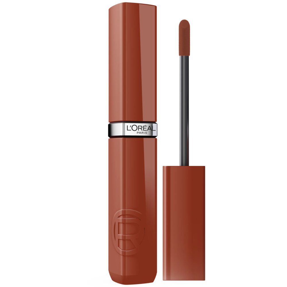 L'Oreal Paris Infaillible Laque Resistance Liquid Lipstick Υγρό Λαμπερό Κραγιόν για Έντονο Χρώμα Μακράς Διάρκειας 4.3ml - 223 Toasted Beige