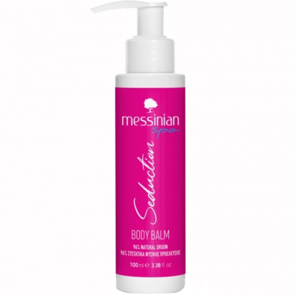 Messinian Spa Seduction Body Balm Ενυδατικό Γαλάκτωμα Σώματος για Απαλότητα, Θρέψη & Φρεσκάδα με Φρουτώδες & Λουλουδένιο Άρωμα 100ml