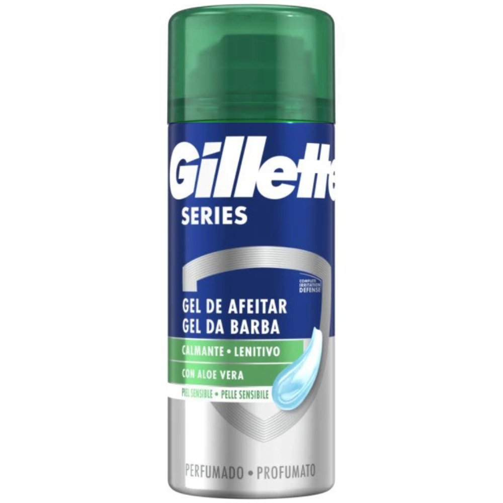 Gillette Series Soothing Gel Ξυρίσματος Με Αλόη Βέρα, Για Ευαίσθητες Επιδερμίδες Κατά των Ερεθισμών 75ml