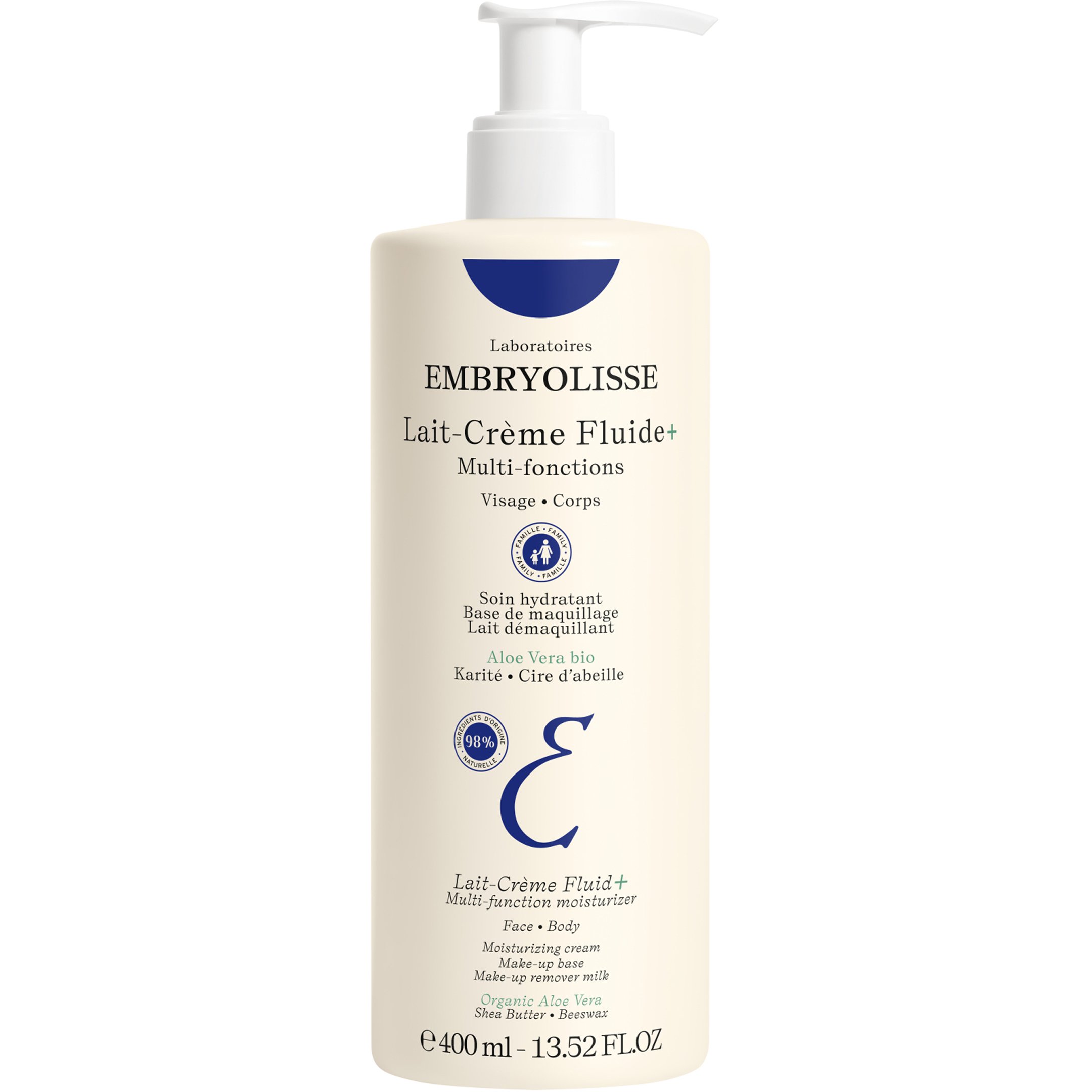 Embryolisse Lait-Crème Fluide Multi-fuction Moisturizer Face – Body Πολυχρηστική Λοσιόν 4 σε 1 για Πρόσωπο – Σώμα 400ml
