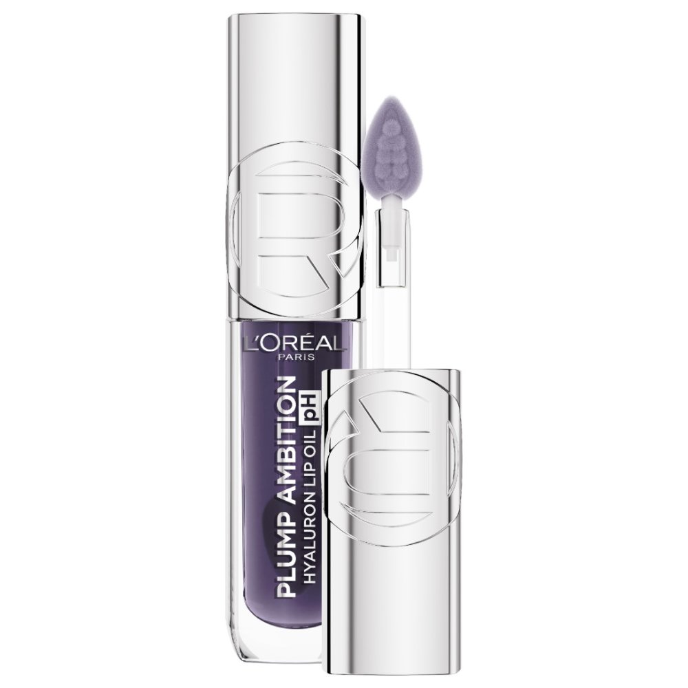 L'Oreal Paris Plump Ambition Hyaluron Lip Oil Ενυδατικό Λάδι Όγκου Χειλιών με Υαλουρονικό Οξύ 24ωρης Διάρκειας 5ml - 116 Berry Noir
