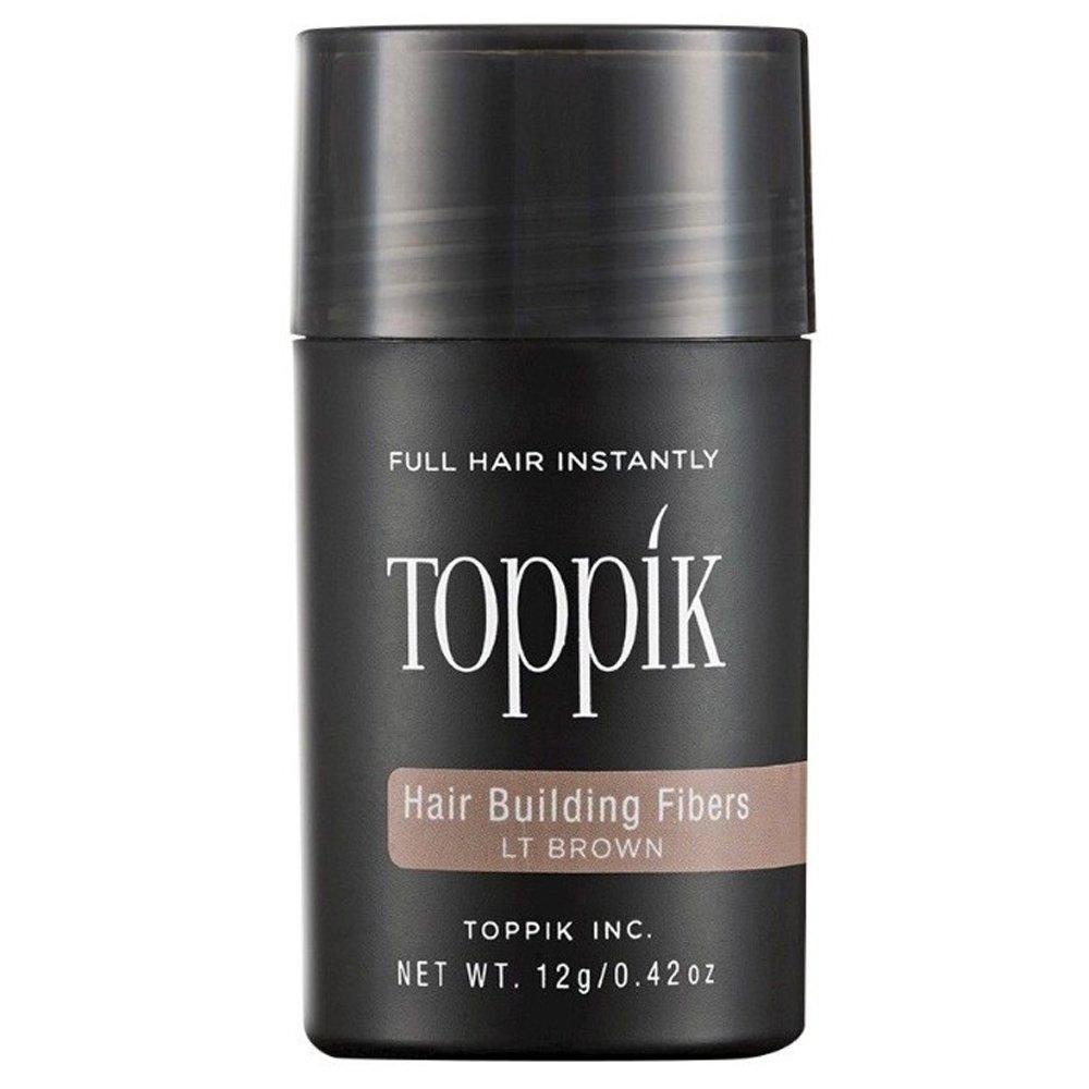 Toppik Toppik Hair Building Fibers Ίνες Κάλυψης Αραίωσης Μαλλιών με Κερατίνη 12g - Light Brown