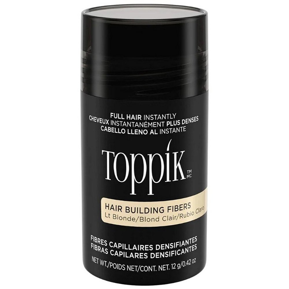 Toppik Toppik Hair Building Fibers Ίνες Κάλυψης Αραίωσης Μαλλιών με Κερατίνη 12g - Light Brown