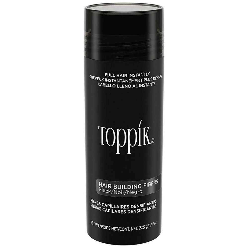 Toppik Toppik Hair Building Fibers Ίνες Κάλυψης Αραίωσης Μαλλιών με Κερατίνη 27.5g - Black