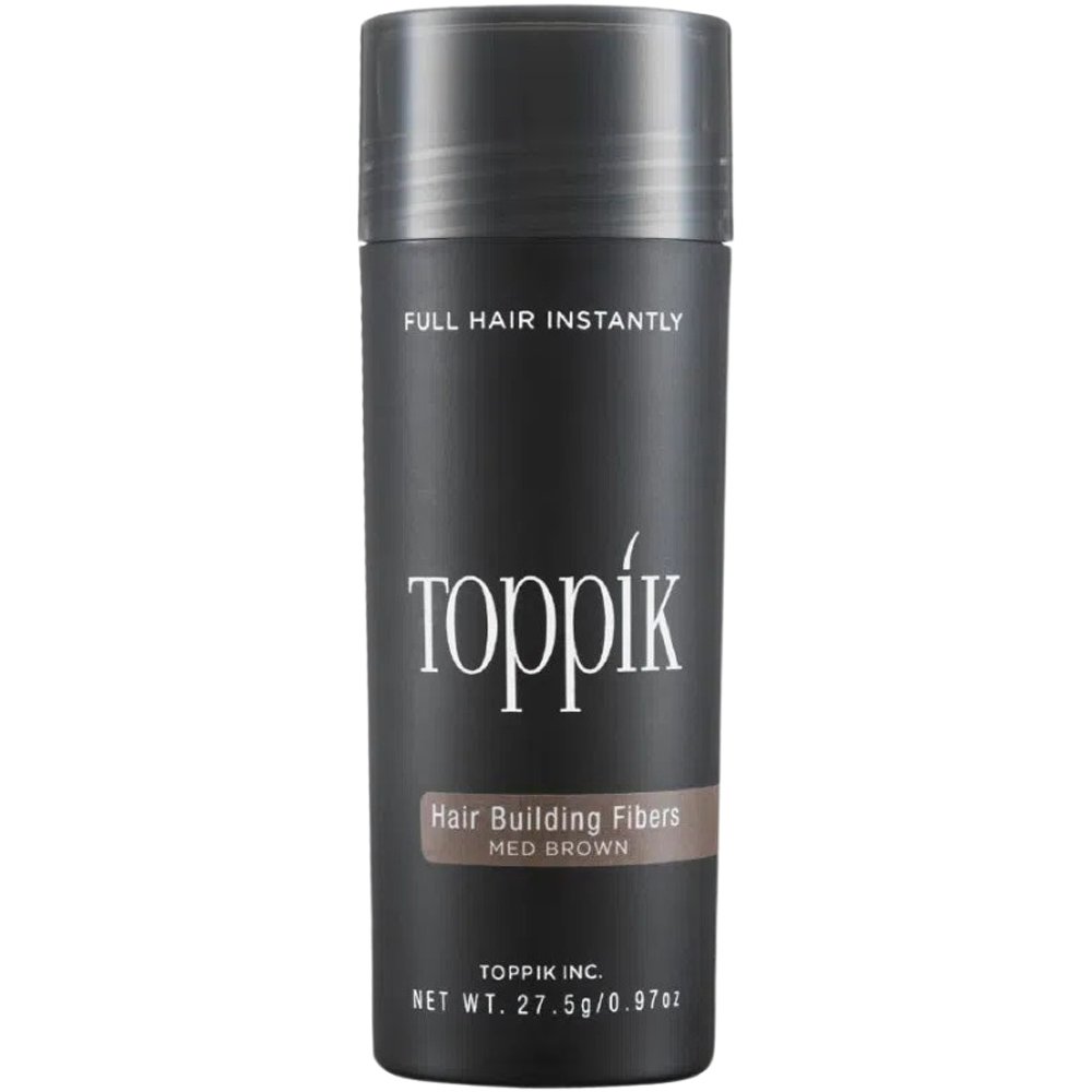 Toppik Toppik Hair Building Fibers Ίνες Κάλυψης Αραίωσης Μαλλιών με Κερατίνη 27.5g - Medium Brown