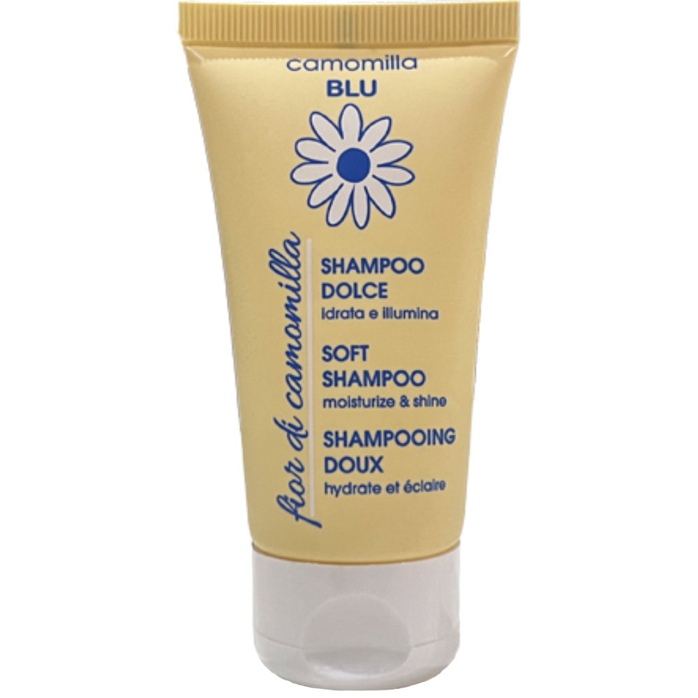 Camomilla Blu Camomilla Blu Fior Di Camomilla Soft Shampoo Moisturize & Shine Απαλό Σαμπουάν Μαλλιών για Ενυδάτωση & Λάμψη 50ml
