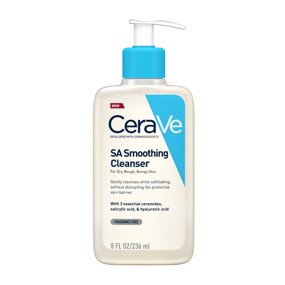 CeraVe SA Smoothing Cleanser Gel Καθαρισμού που Απολεπίζει 236ml