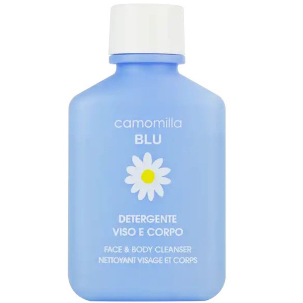 Camomilla Blu Camomilla Blu Face & Body Cleanser Gel Ενυδατικό Τζέλ Προσώπου & Σώματος για Ξήρη & Ευαίσθητη Επιδερμίδα με Εκχύλισμα Χαμομήλιου 50ml