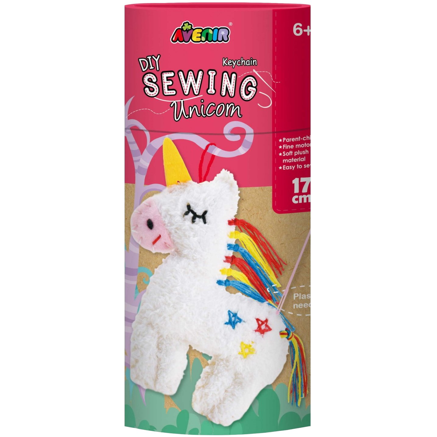 Avenir Avenir Sewing Keychain Κωδ 60202 Κούκλα Ραπτικής Μονόκερος 1 Τεμάχιο - Unicorn