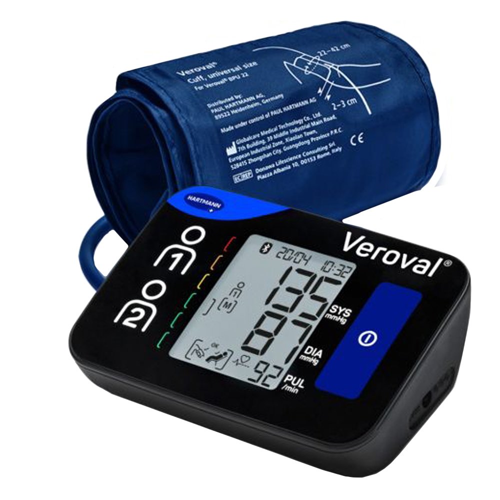 HARTMANN Hartmann Veroval Compact+ Upper Arm Blood Pressure Monitor Πιεσόμετρο Βραχίονα με Υψηλή Ακρίβεια Μέτρησης 1 Τεμάχιο
