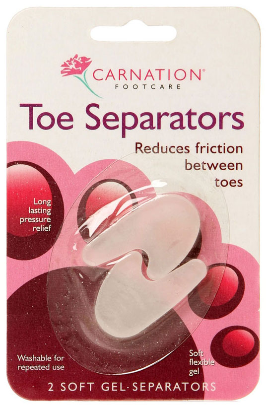 Vican Carnation Toe Separators Διαχωριστικά Δακτύλων του Ποδιού 2τμχ