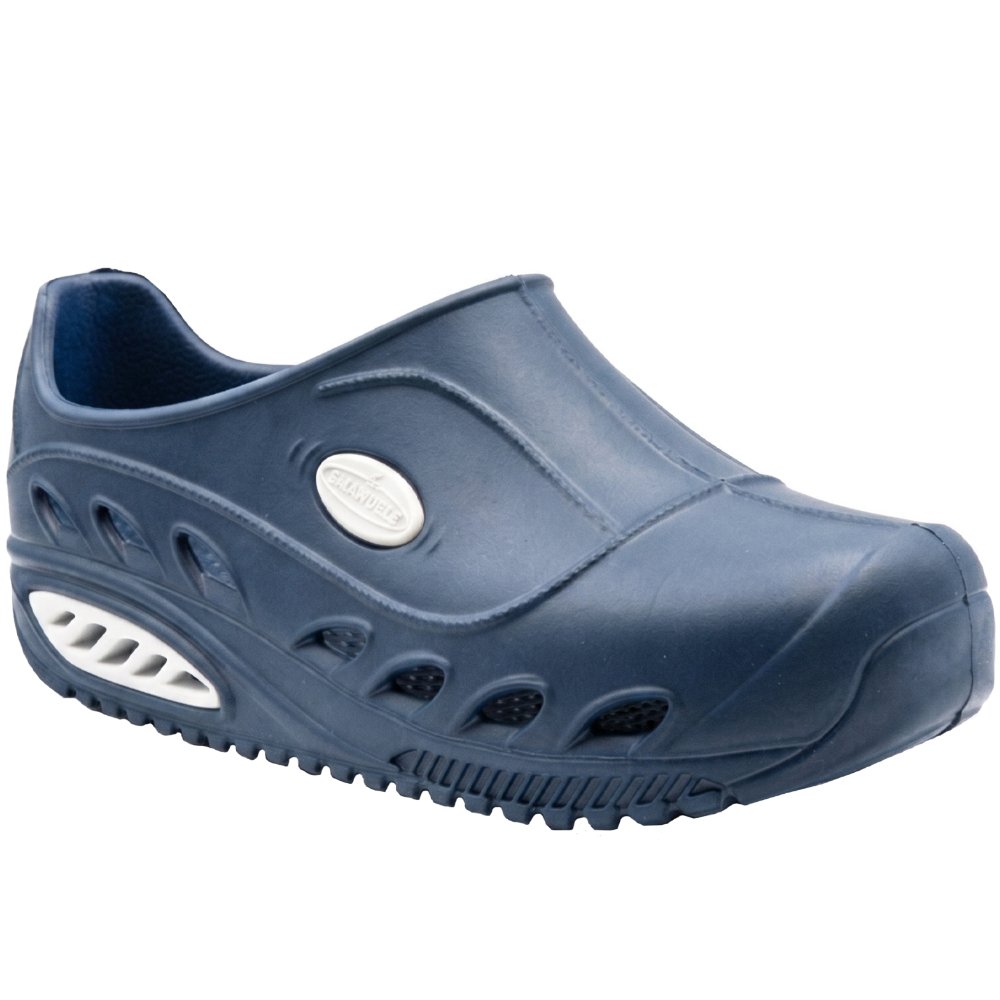 Emanuele AWP Emanuele Awp Navy Blue Σαμπό Σκούρο Μπλέ με Εργονομικό Σχεδιασμό για Ανακούφιση των Ποδιών από την Ορθοστασία για Ξεκούραση & Άνεση για Όλο το Σώμα 1 Ζευγάρι - 39