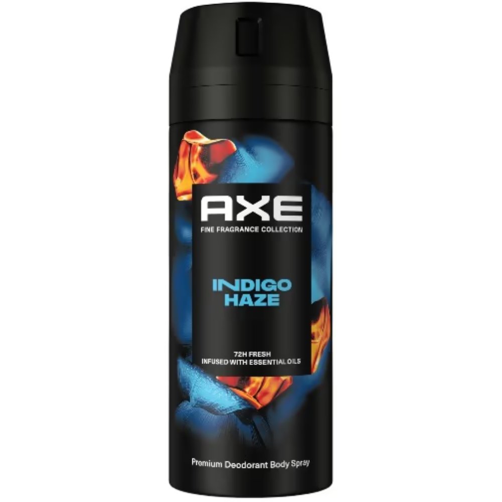 Axe Indigo Haze 72h Fresh Premium Deodorant Body Spray Αποσμητικό Spray με Άρωμα από Άνθη Πορτοκαλιάς 150ml