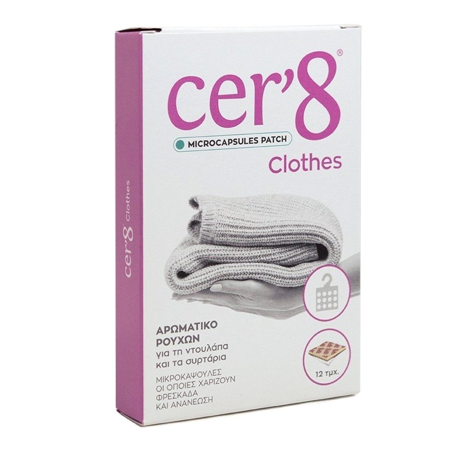 Vican Cer8 Clothes Αρωματικό Ρούχων για την Ντουλάπα και τα Συρτάρια 12τμχ
