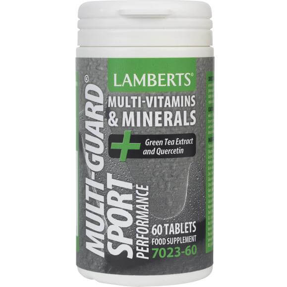 Lamberts Multi Guard Sport Συπλήρωμα Διατροφής για Άτομα που Ακολουθούν ένα Απαιτητικό Πρόγραμμα Εκγύμνασης 60tabs