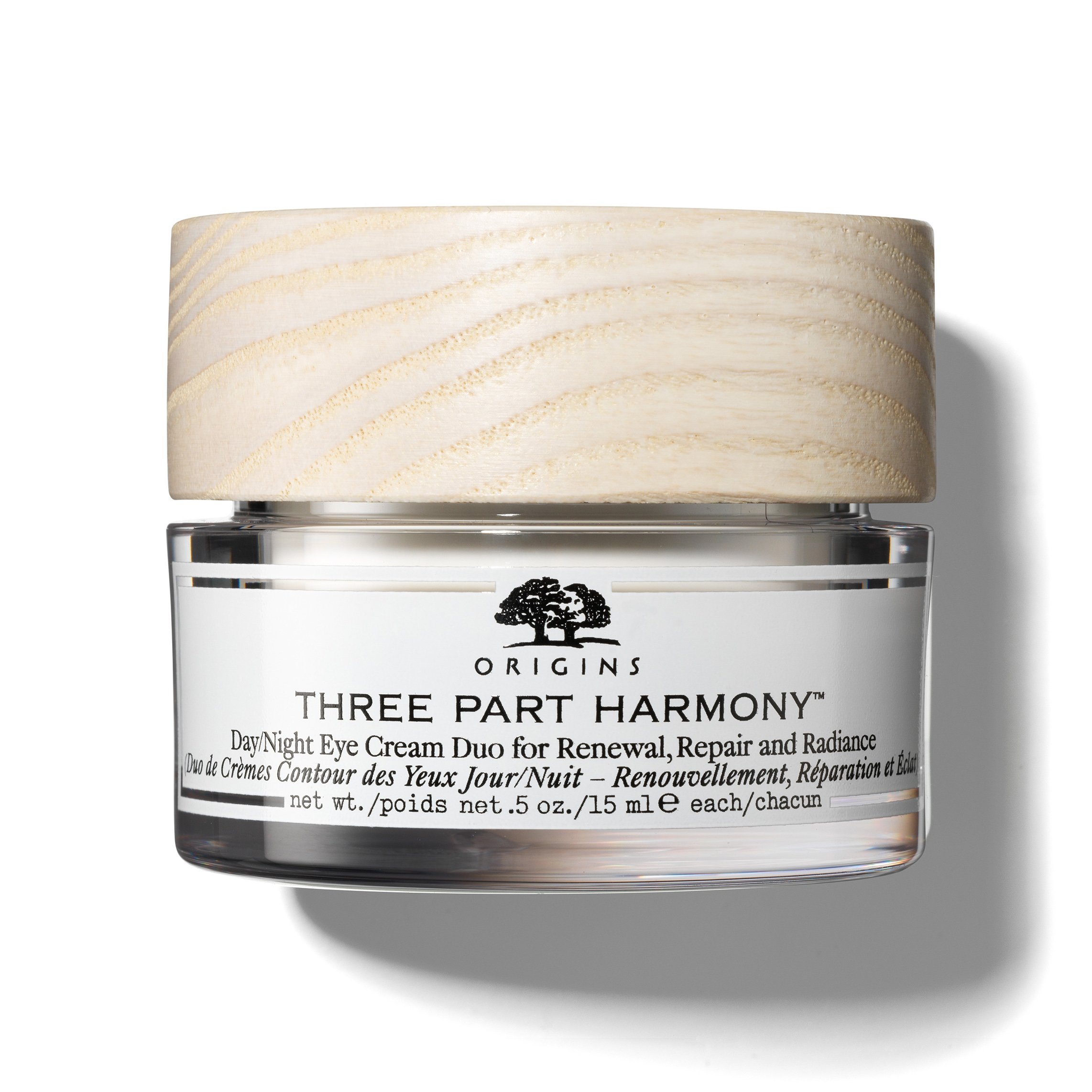 Origins Three Part Harmony Day/Night Eye Cream Duo For Renewal, Repair & Radiance Πολυτελής Αντιγηραντική Κρέμα Gel Ματιών 15ml