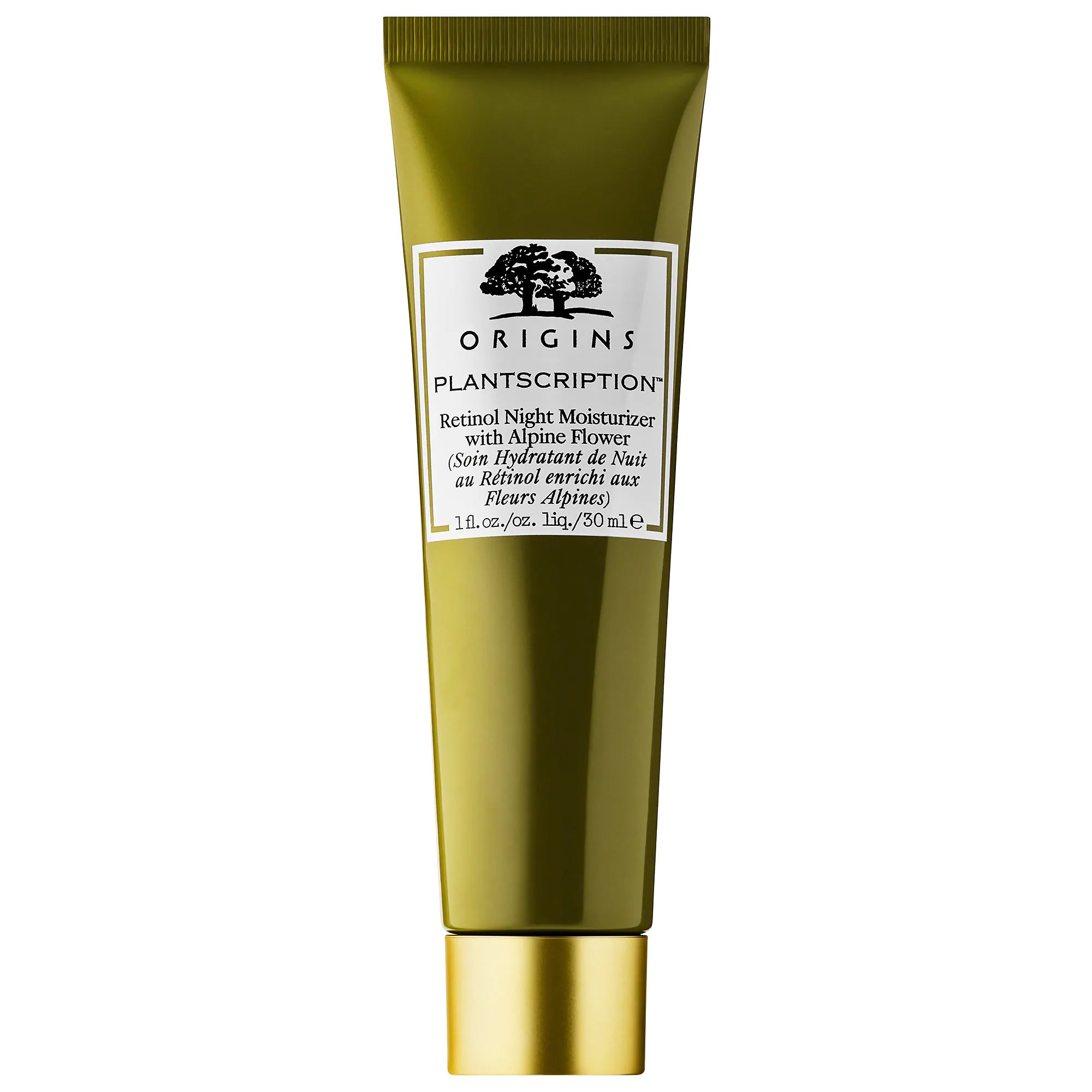 Origins Plantscription Retinol Night Moisturizer With Alpine Flower Ενυδατική Θρεπτική Κρέμα Νυκτός με Ρετινόλη 30ml