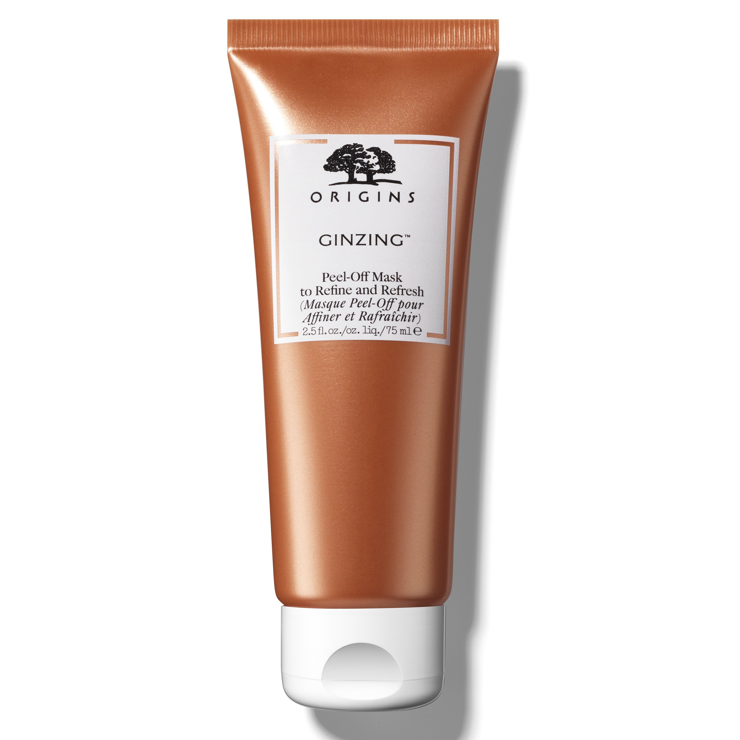 Origins Ginzing Peel-Off Mask to Refine & Refresh Αναζωογονητική Μάσκα Peel-Off για Λάμψη στην Θαμπή Επιδερμίδα 75ml