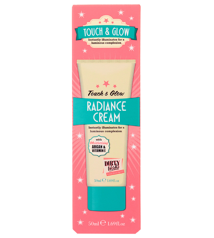 Dirty Works Radiance Cream Touch & Glow Κρέμα Λάμψης με Έλαιο Αργκάν και Βιταμίνη Ε 50ml