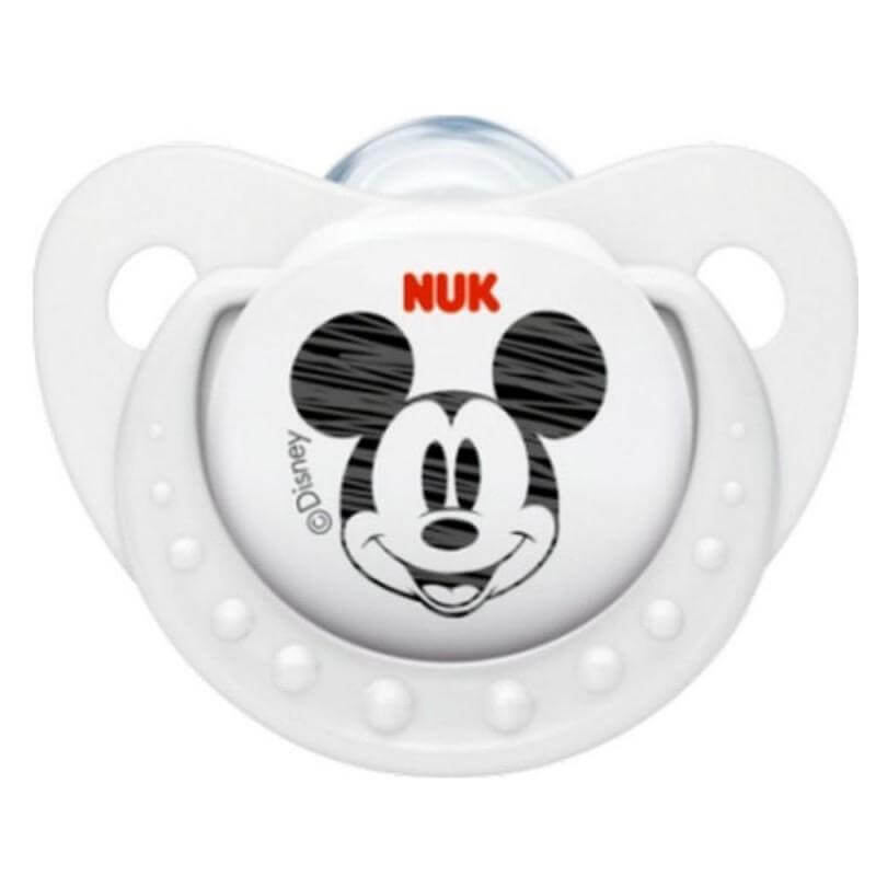 Nuk Trendline Disney Mickey Πιπίλα Σιλικόνης 0-6 Μηνών