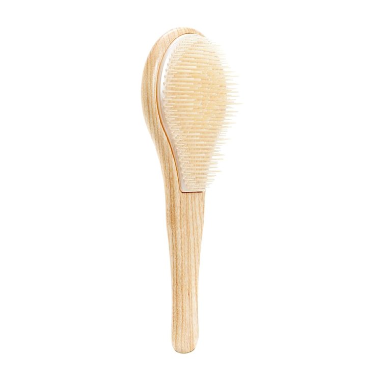 Michel Mercier Michel Mercier Detangling Wooden Hair BrushFine για Εύκολο και Ευχάριστο Βούρτσισμα με Λιγότερο Σπάσιμο 1 τεμάχιο