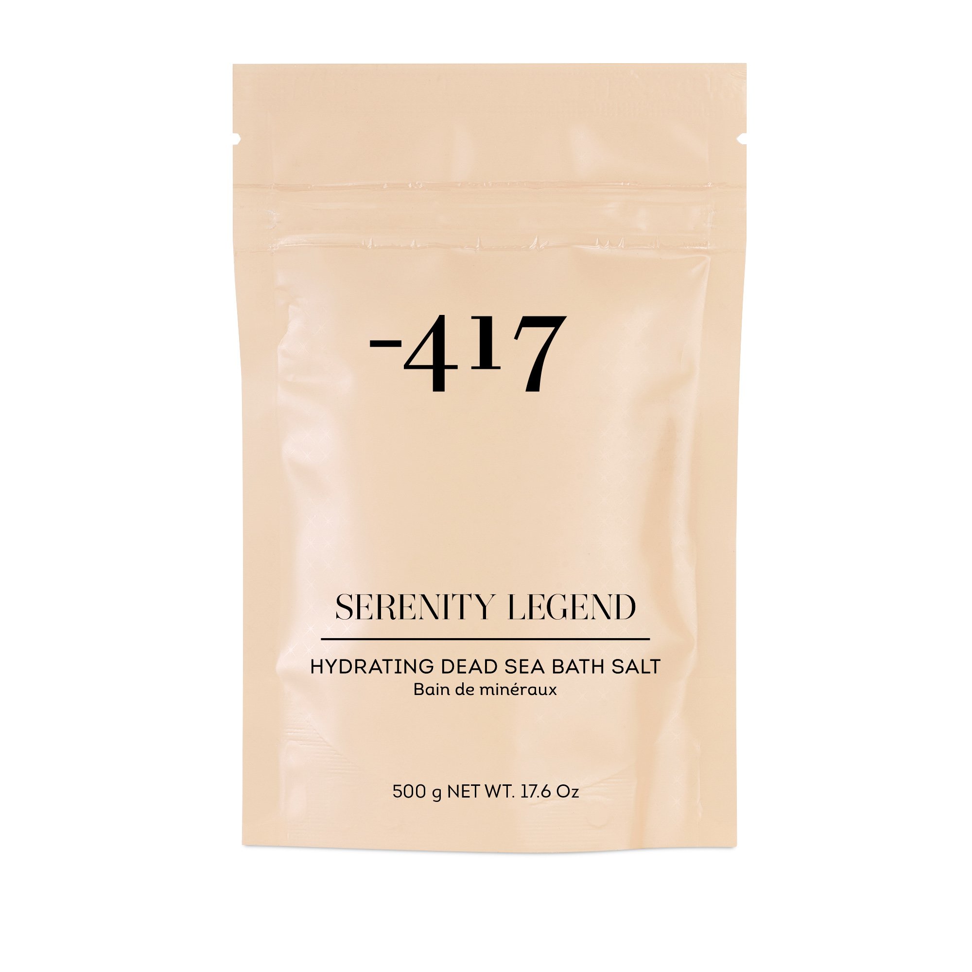 Minus 417 Serenity Legend Hydrating Dead Sea Bath Salt Άλατα για Χαλαρωτικό & Περιποιητικό Μπάνιο 500gr