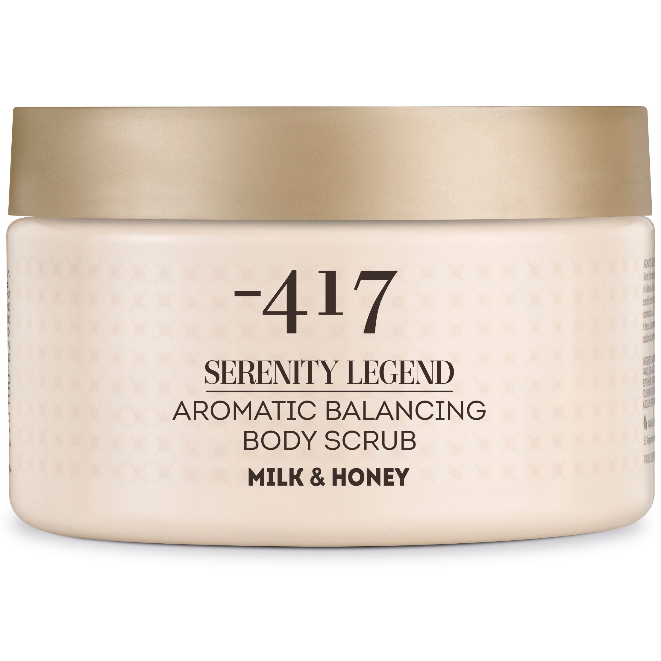 Minus 417 Serenity Legend Aromatic Balancing Body Scrub Milk Honey Απαλό Αρωματικό Scrub Σώματος 450gr