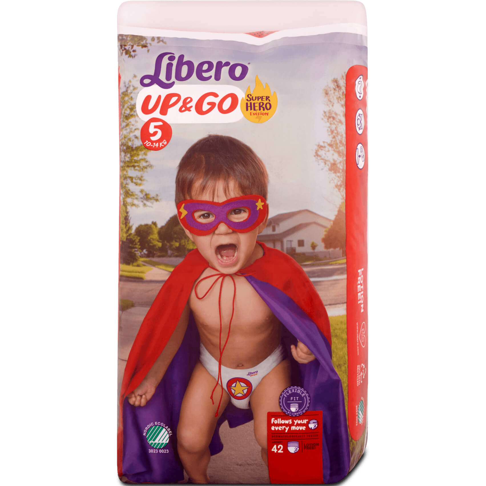 Libero Up&Go No5 (10-14kg) Maxi Plus, 42 πάνες