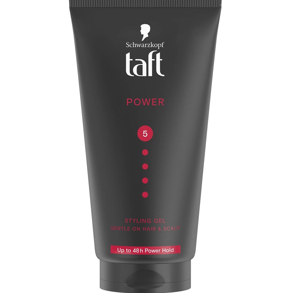 Schwarzkopf Taft Power 5 Hold Styling Gel Styling Gel Μαλλιών για Δυνατό Κράτημα Μεγάλης Διάρκειας Χωρίς να Κολλάει 150ml