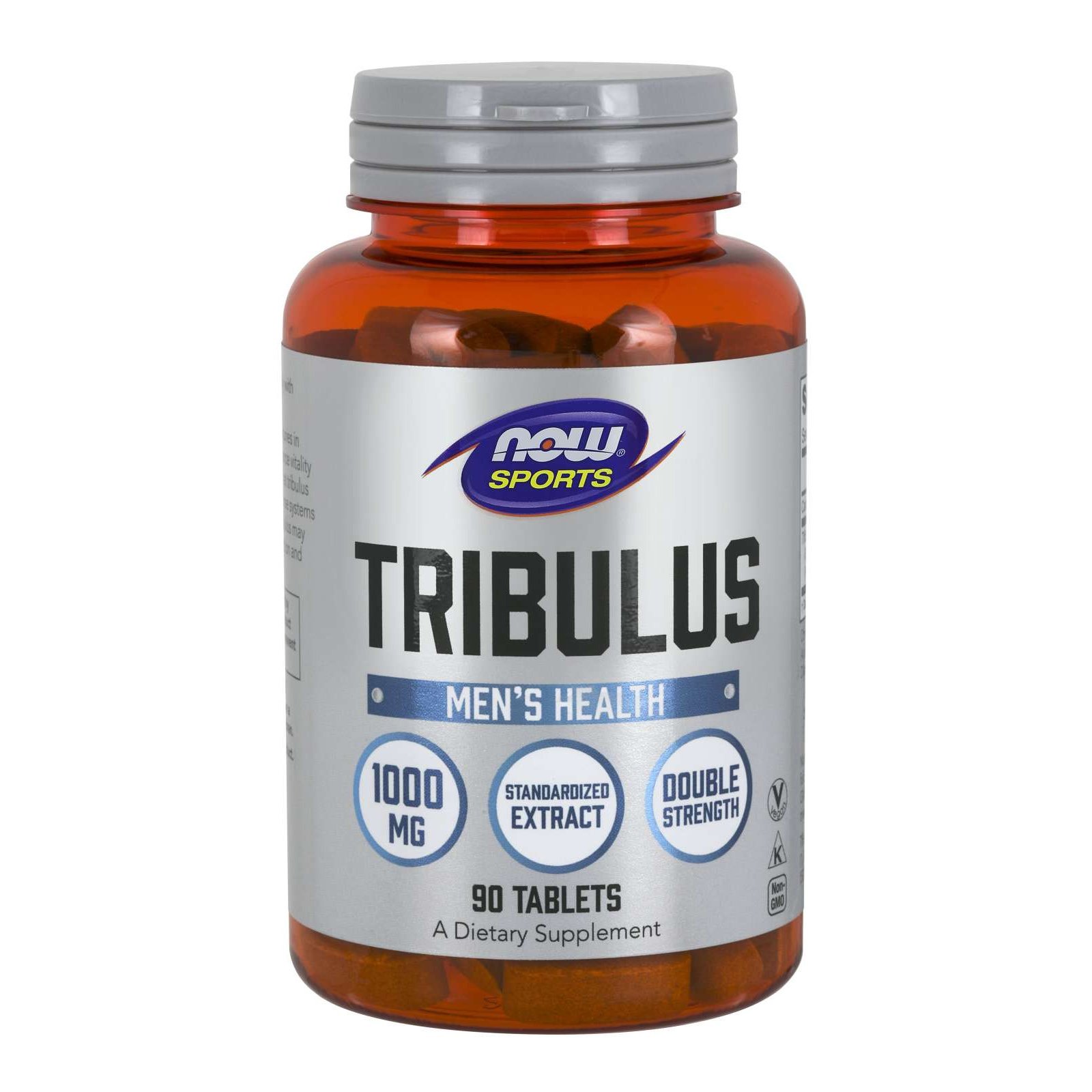 Now Foods Tribulus 1000mg Vegeterian Συμπλήρωμα Διατροφής, Βοηθά στην Υποστήριξη της Υγιούς Παραγωγής Ορμονών 90Tabs