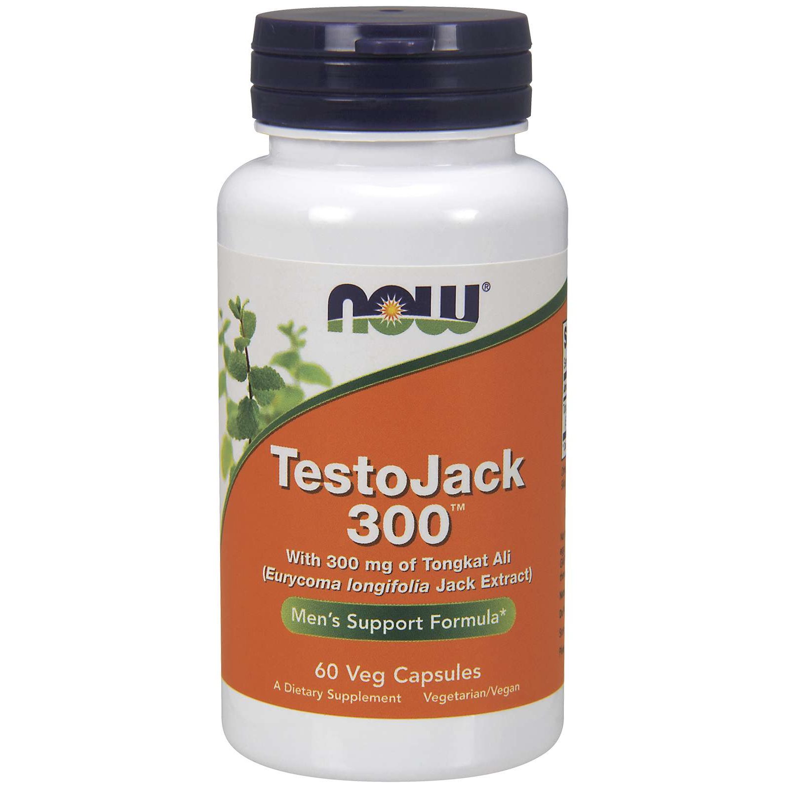 Now Foods Testojack 300, 300mg Συμπλήρωμα Διατροφής για την Αύξηση της Φυσικής Τεστοστερόνης & της Ενέργειας 60veg.caps