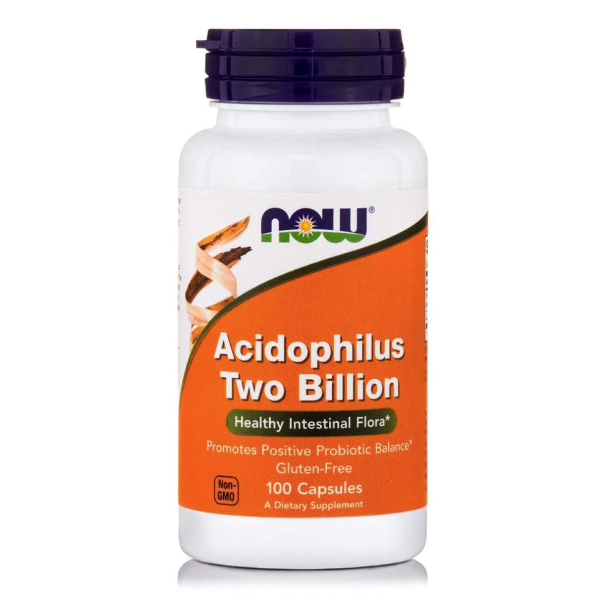 Now Now Foods Acidophilus Two Billion Συμπλήρωμα Διατροφής Προβιοτικού για τη Διατήρηση της Καλής Λειτουργίας του Εντέρου 100caps