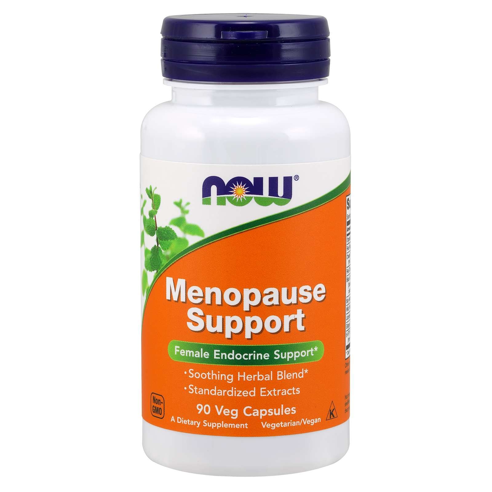 Now Foods Menopause Support Συμπλήρωμα Διατροφής, Ειδική Πολυφόρμουλα Αντιμετώπισης των Συμπτωμάτων της Εμμηνόπαυσης 90 VegCaps