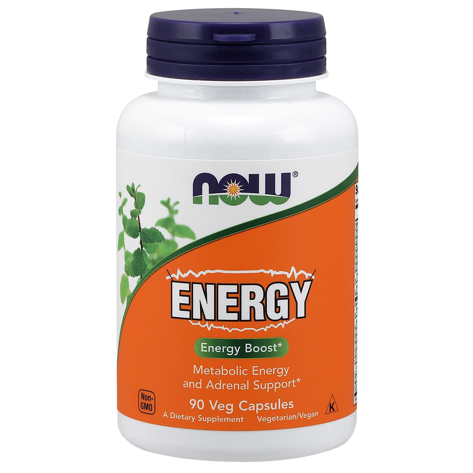 Now Foods Energy Ephedra Συμπλήρωμα Διατροφής, Φόρμουλα για Ενέργεια με Βιταμίνες, Μέταλλα & Βότανα 90veg.caps