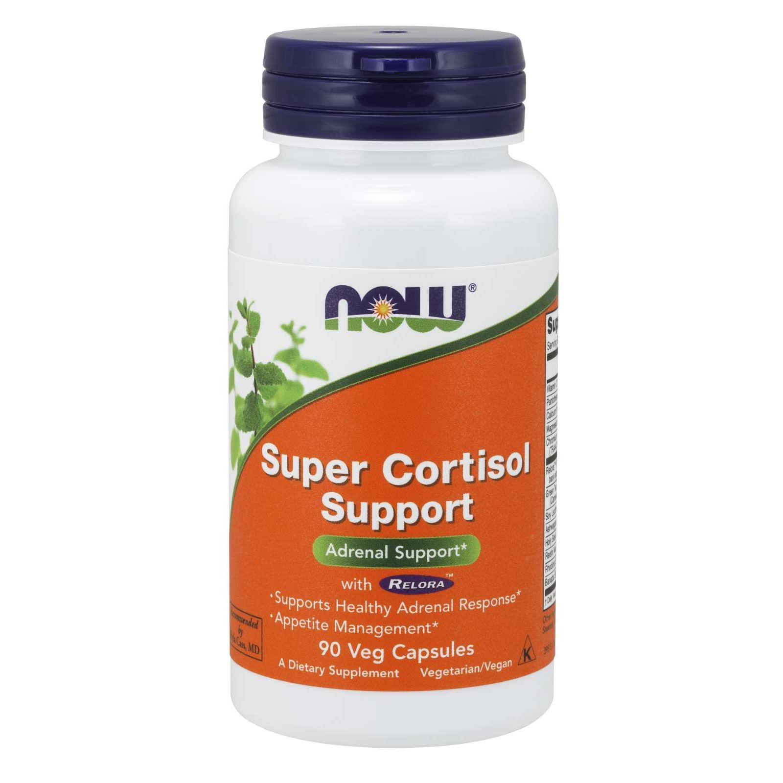 Now Foods Super Cortisol Support with Relora™ Συμπλήρωμα Διατροφής που Διατηρεί τη Κορτιζόλη σε Υγιή Επίπεδα 90 VegCaps
