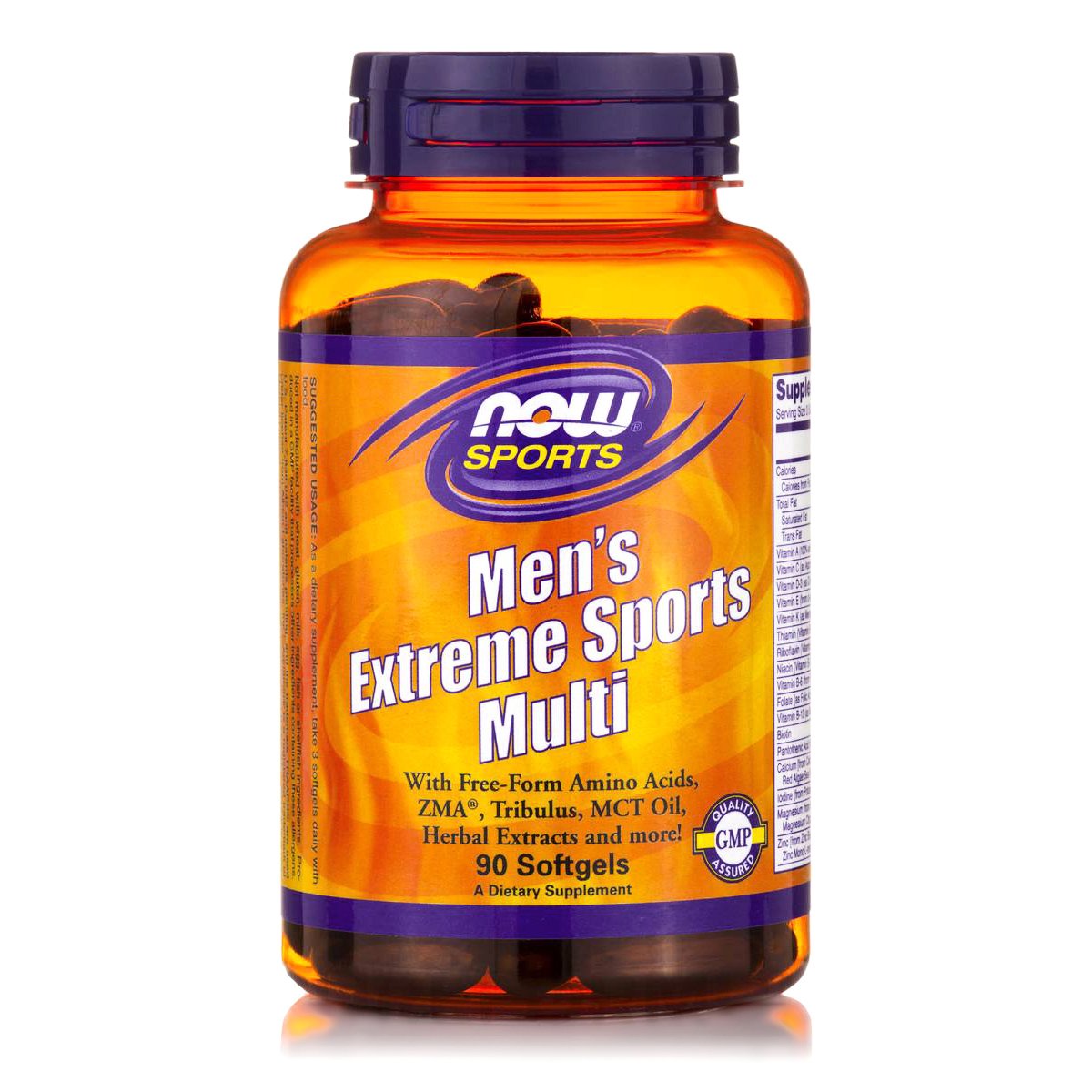 Now Foods Men’s Extreme Sports Multi Συμπλήρωμα Διατροφής, Πολυφόρμουλα Ενέργειας για Αθλητές 90 softgels