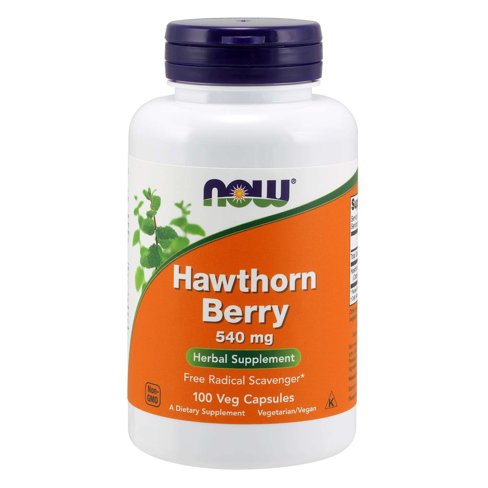 Now Foods Hawthorn Berry 540mg Συμπλήρωμα Διατροφής με Αγγειοδιασταλτική Δράση & Τόνωση των Αιμοφόρων Αγγείων 100 Caps