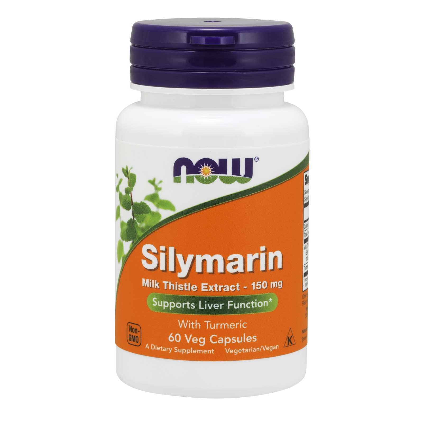 Now Foods Silymarin Milk Thistle Extract 150mg Συμπλήρωμα Διατροφής, Αποτοξίνωση, Προστασία & Αναζωογόνηση του Ήπατος 60 VegCaps