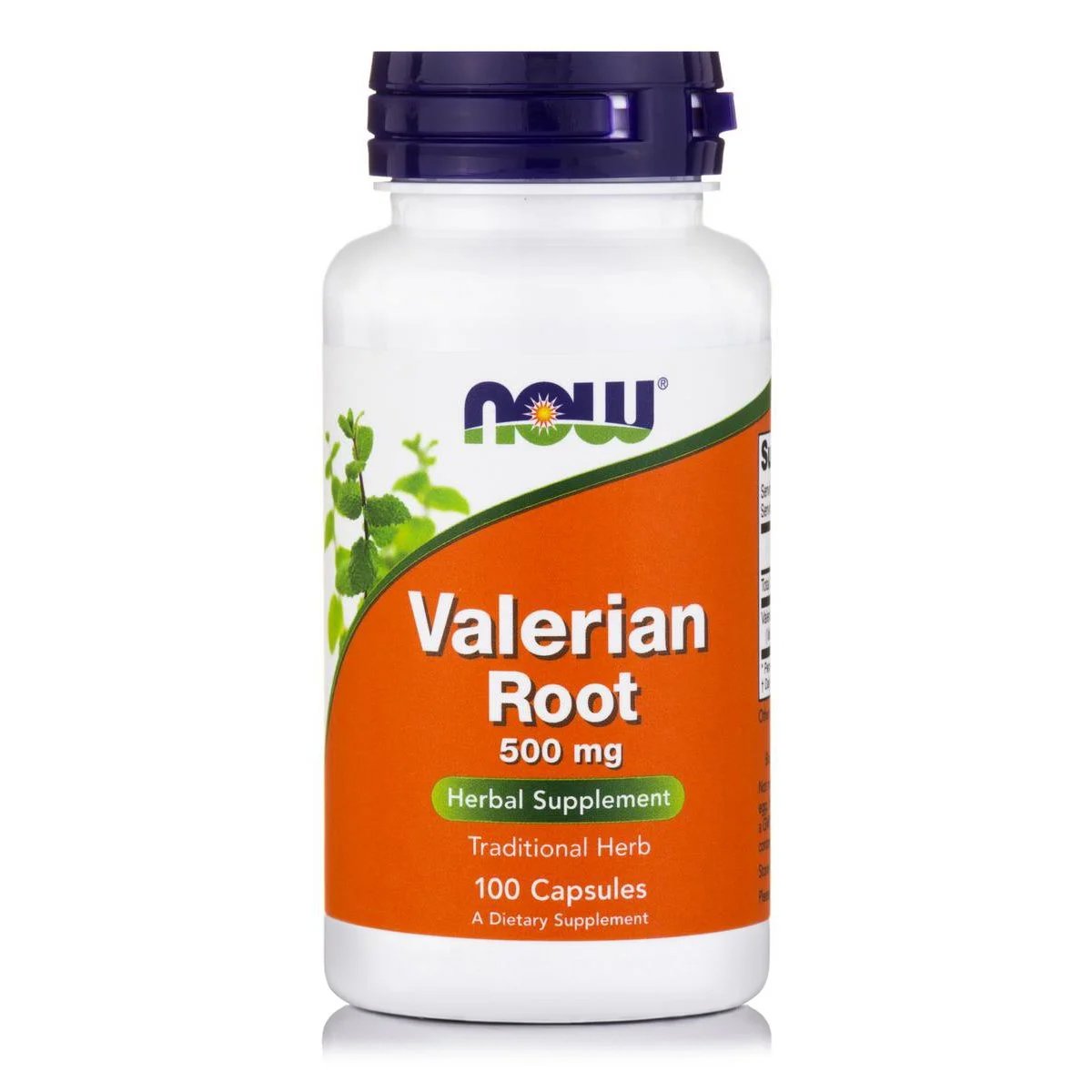 Now Now Foods Valerian Root 500mg Συμπλήρωμα Διατροφής από το Φυτό Βαλεριάνα, με Ηρεμιστικές & Αντισπασμωδικές Ιδιότητες 100 Caps