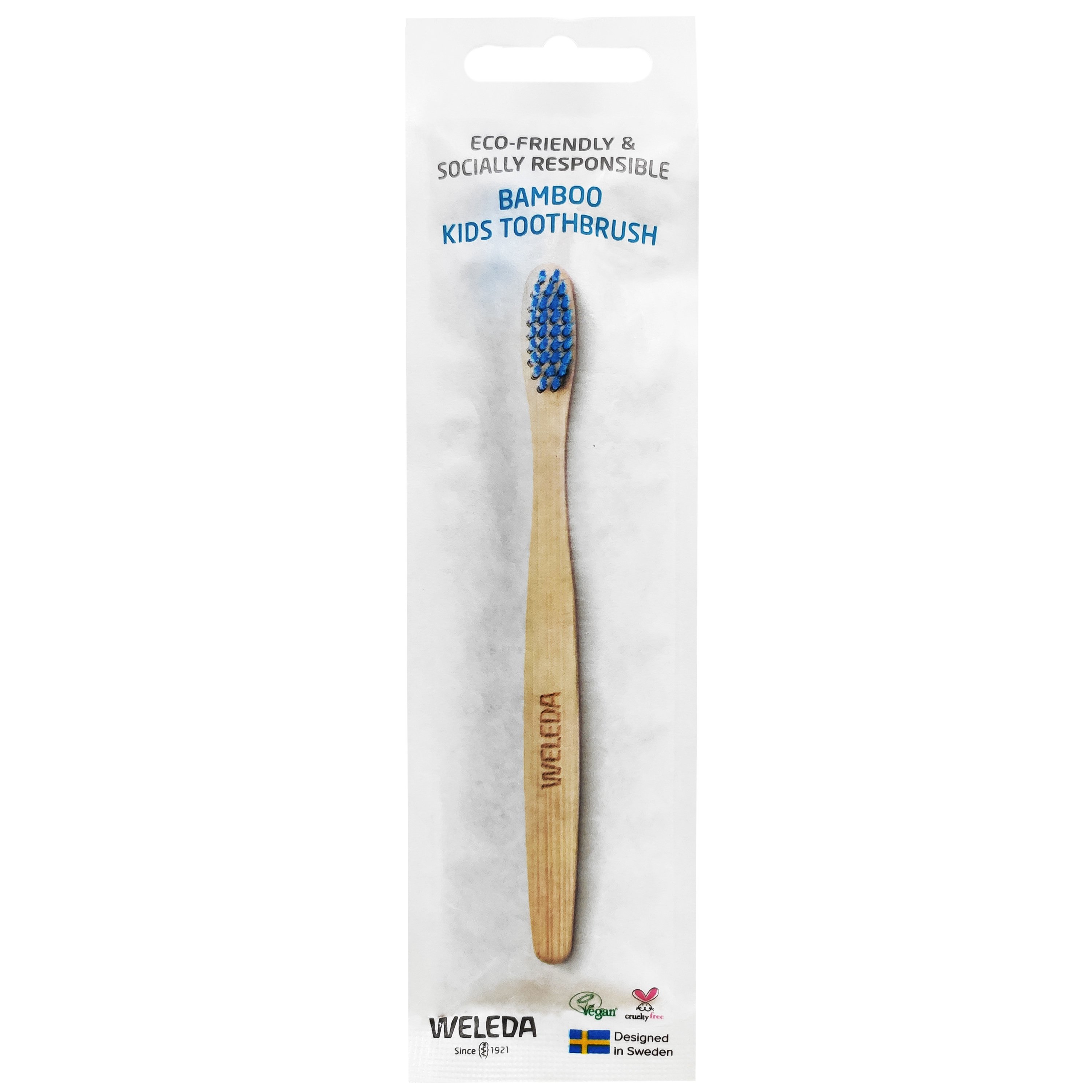 Weleda Bamboo Kids Toothbrush Παιδική Οδοντόβουρτσα από Μπαμπού 1 Τεμάχιο