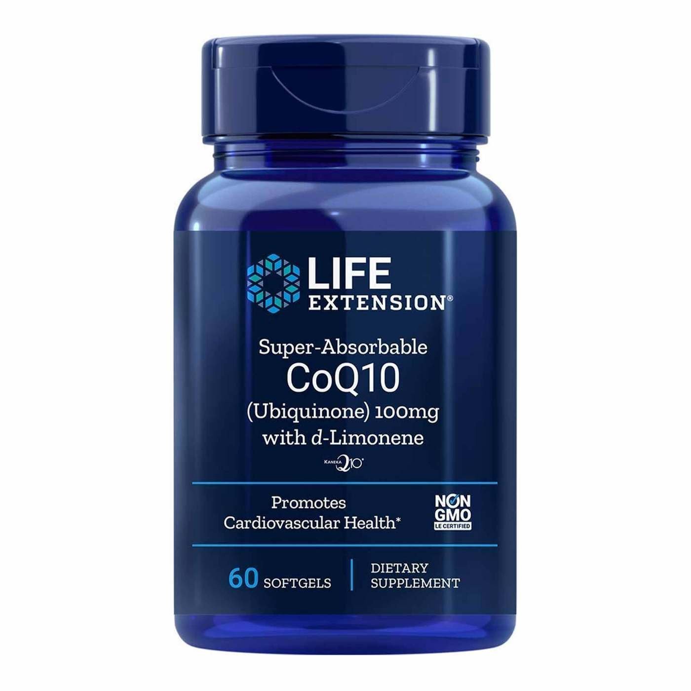 Life Extension Super-Absorbable CoQ10 100mg Συμπλήρωμα Αντιοξειδωτικής Δράσης για την Υγεία της Καρδιάς 60 Softgels