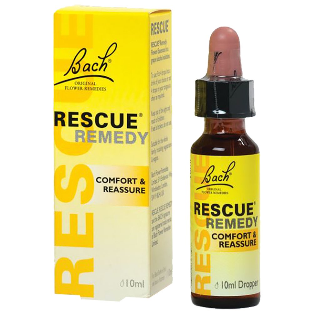 Bach Rescue Remedy Drops Συμπλήρωμα Διατροφής που Ενισχύει τις Νοητικές Λειτουργίες & Ανακουφίζει από Ψυχικές Εντάσεις 10ml