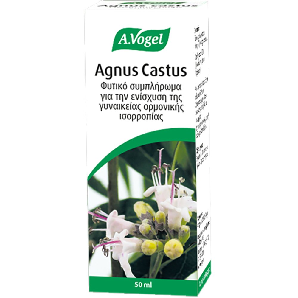 A.Vogel Agnus Castus Συμπλήρωμα Διατροφής για την Ενίσχυση της Γυναικείας Ορμονικής Ισορροπίας με Λυγαριά 50ml