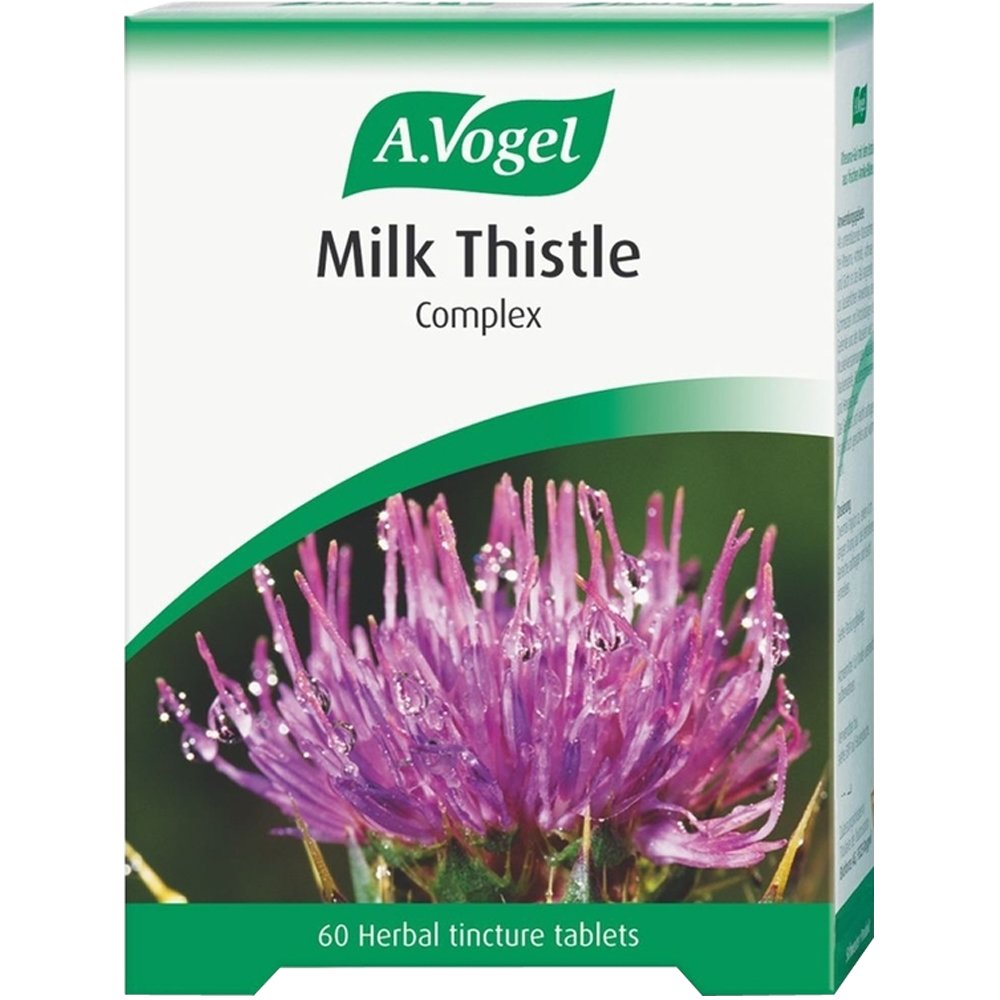 A.VOGEL A.Vogel Milk Thistle Complex Συμπλήρωμα Διατροφής Εκχυλίσματος Γαιδουράγκαθου, Αγκινάρας & Αγριοράδικου με Μπόλντο για την Καλή λειτουργία του Ήπατος 60tabs
